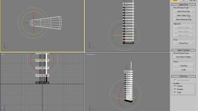 Modeling a Spiral Staircase in 3ds Max смотреть онлайн
