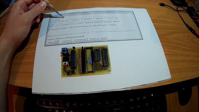 Самодельный ATmega Fusebit Doctor