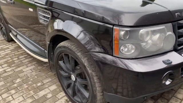 Range Rover SPORT 2008 год. 3,6 дизельного ЛАКШЕРИ! смотреть онлайн