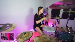 Black Sabbath - Paranoid - Drum Cover by Kristina Rybalchenko