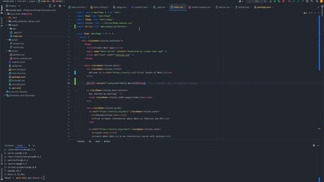 Next.js Tutorial #2: How to add Material UI to Next.js смотреть онлайн