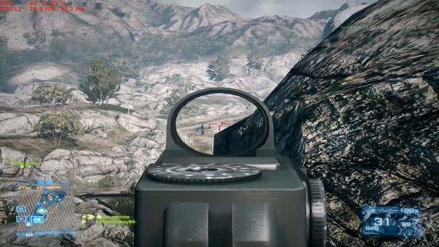 Battlefield 3 Multiplayer (E7400 + 9600GT 512mb) [1280x1024/Medium] смотреть онлайн