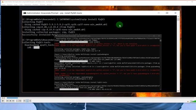 install PyQt 5 Windows смотреть онлайн