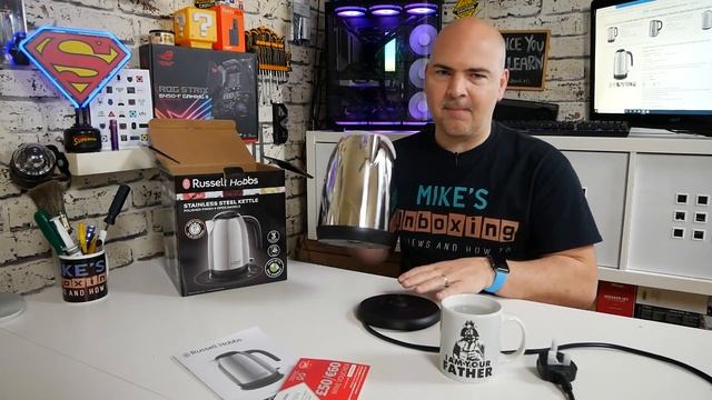 Fastest Boiling Kettle Only 45 Seconds Russell Hobbs Stainless Steel Adventure 23911 смотреть онлайн