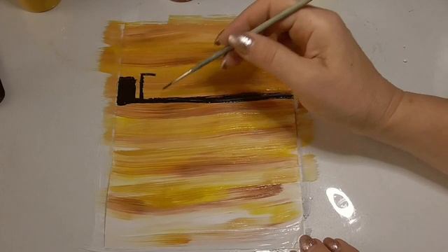 Рисуем ночной город || Правополушарное рисование смотреть онлайн