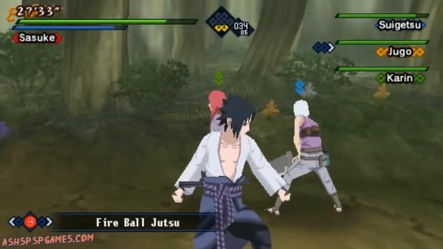 Naruto Shippuden: Kizuna Drive - PSP - Ch. #07. Hebi's Goal смотреть онлайн