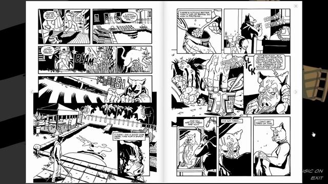 Hotline Miami 2 Wrong Number Digital Comic 03 смотреть онлайн