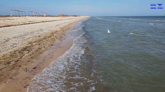 25 марта 2022 Арабатская стрелка. Счастливцево. Геническая Горка. Море и пляж. смотреть онлайн