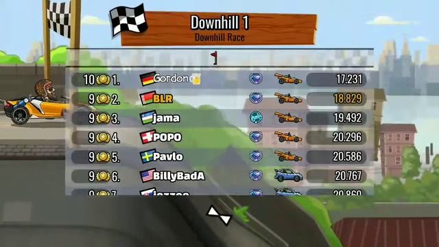 Hill climb racing 2 Event Downhill Race #84 смотреть онлайн