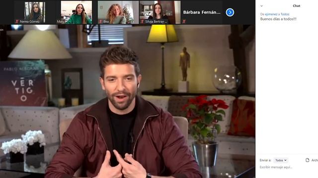 Rueda de Prensa virtual de Pablo Alborán presentando #Vértigo | Wowssip World смотреть онлайн