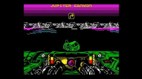 Space Racing 128k (2021) Walkthrough + Review, ZX Spectrum
