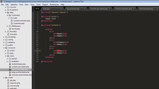 Basic Laravel 5.4 Part 4/6 - Controller & Method(POST,GET) смотреть онлайн