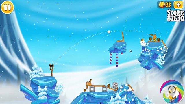 Angry Birds Seasons "Ragnahog" Level 1-9 (2016) Walkthrough 3 Stars (2x Speed) смотреть онлайн