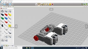 lego digital designer. Робот пятиминутка