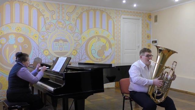 E.Gregson - Concerto for tuba and orchestra (1 mov.) смотреть онлайн