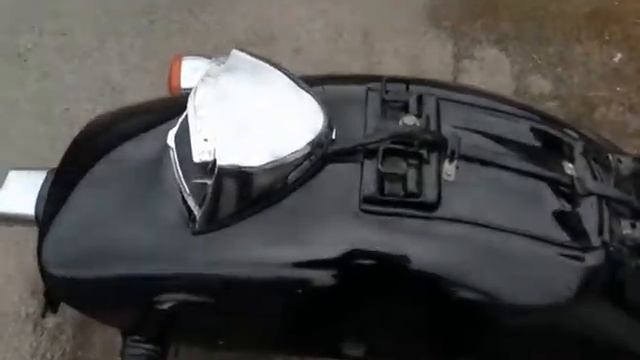 Как снять заднее крыло мотоцикла Honda Steed VLX смотреть онлайн