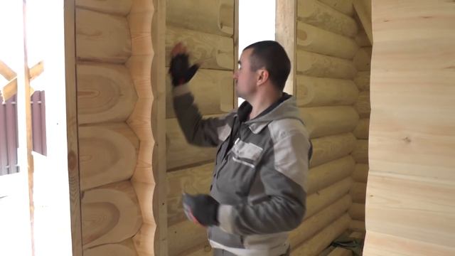 Каркасная перегородка в #бревенчатом доме. Грубейшая ошибка. Электромонтаж с Игорем Гумени. смотреть онлайн