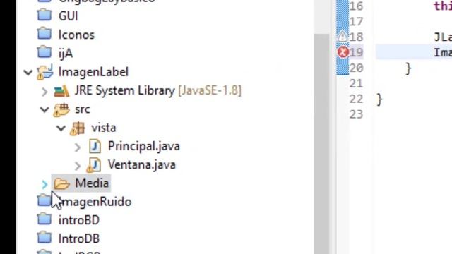 Colocar imágenes en un componente JLabel de Java usando Eclipse смотреть онлайн