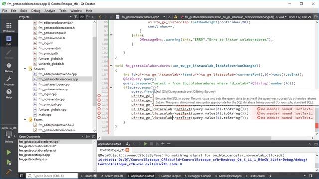 Criando programa de pc - Controle de Estoque e Vendas - Parte 28 / Curso de QT Creator C++ #73 смотреть онлайн