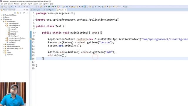 Ambiguity Problem and its Solution with Constructor Injection | Spring Framework Tutorial смотреть онлайн