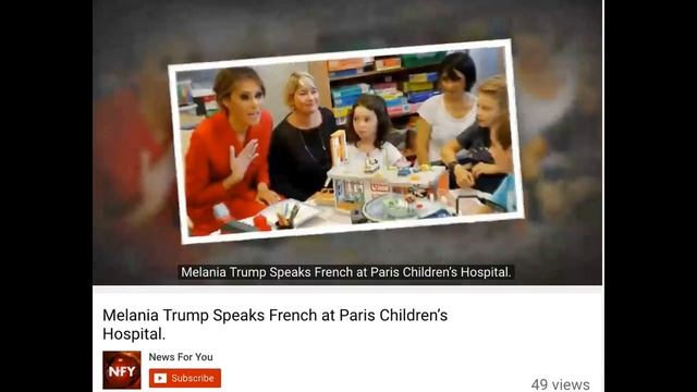 Is Melania Trump really fluent in five languages? смотреть онлайн