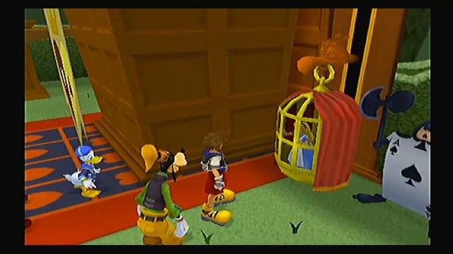 Kingdom Hearts 1 PS2 Walkthrough Part 8 Wonderland смотреть онлайн
