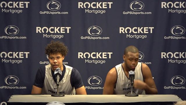 PSU's Puff Johnson, Demetrius Lilley 1/25/24 | Pre-Minnesota | Nittany Sports Now смотреть онлайн