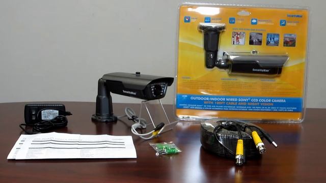Introducing SecurityMan SM-3032S Outdoor/indoor wired Sony CCD color camera with night vision смотреть онлайн