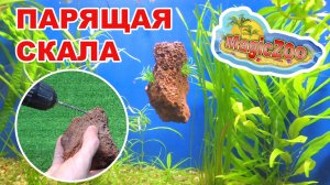 Парящие скалы в аквариуме. Декор для аквариума своими руками.