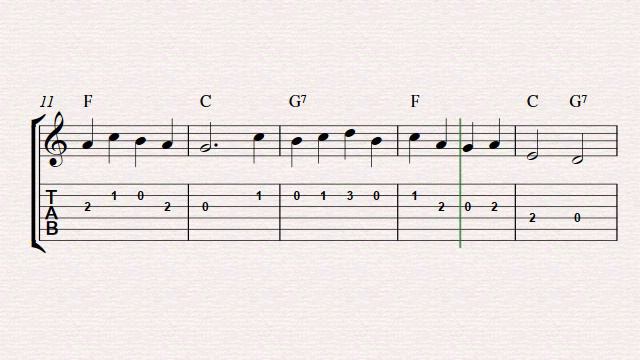 Old Black Joe - Free easy guitar tablature sheet music смотреть онлайн