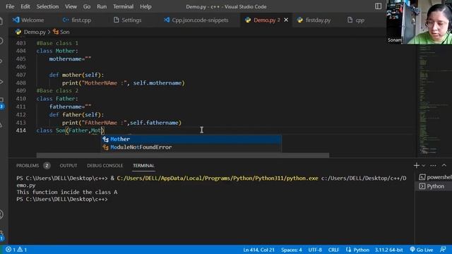 Types OF Inheritance || Python | Single-Level , Multi-Level , Multiple Inheritance Discussion смотреть онлайн