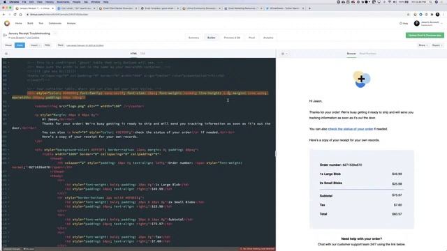 Live coding an email with Jason Rodriguez - Part II: Troubleshooting смотреть онлайн