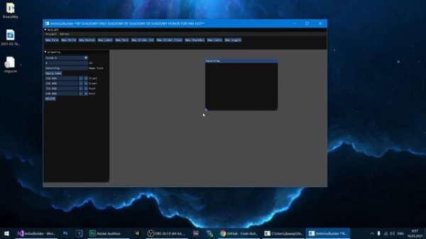 ImGui Builder - Как Создать Меню ImGui через Билдер