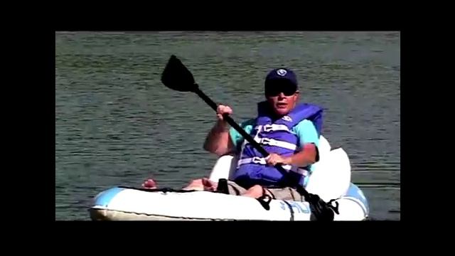 Sevylor HUI Sport Inflatable Kayak First Inflate and Test on Lake смотреть онлайн