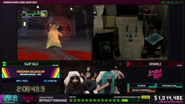 Pokémon Colosseum by Swiftalu and Sparkle in 3:43:07 - Summer Games Done Quick 2023 смотреть онлайн