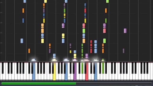 Symphony 9, 2nd mov, Op. 125 [midi] Synthesia смотреть онлайн
