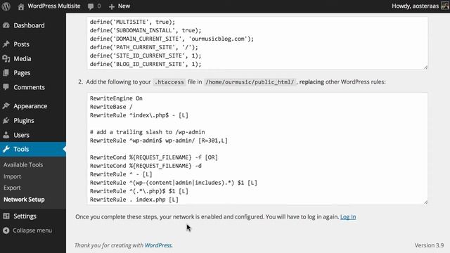 Creating a Subdomain MultiSite Network смотреть онлайн