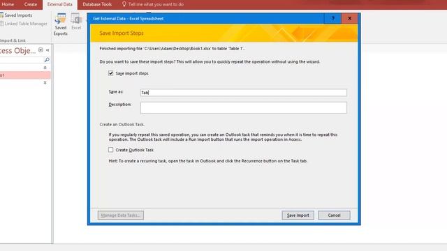 Creating and Running Access Macro for Excel Import смотреть онлайн