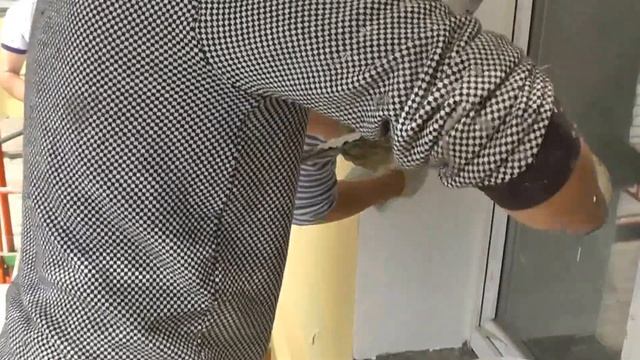 10 Декоративка на откосе