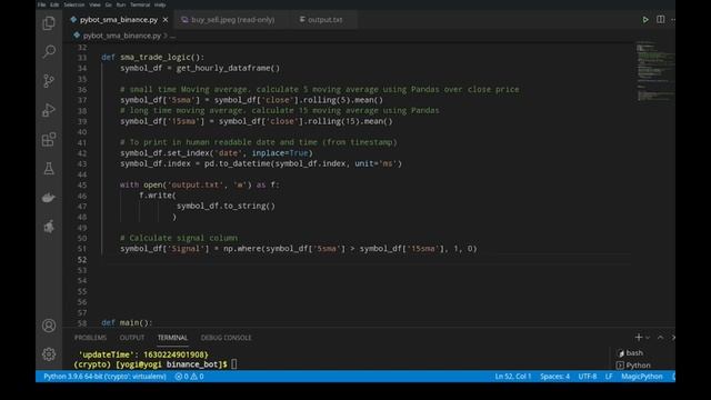 [Course 2/5] Creating Your Binance API Trading Bot - SMA смотреть онлайн