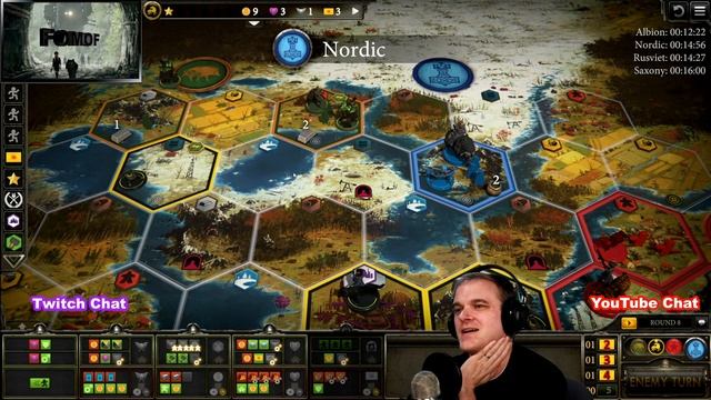 Saxony Innovative in 12 Turns | New Strategy | Ranked | Scythe Board Game | 11/1/2022 смотреть онлайн