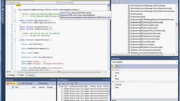 DevSense PHP Tools for Visual Studio