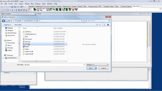 Basic Lazarus - Create Data Module & connect database смотреть онлайн