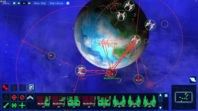 Cosmoteer -- турнир 750.000: Doomstar IP VS WafelPrizm смотреть онлайн
