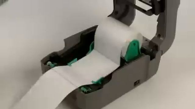 Datamax E Class Mark III - How to load Labels and Ribbons, Change Platten Roller and Print Head смотреть онлайн