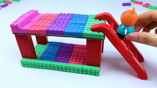 BINGO | КАК СДЕЛАТЬ Изготовление игрушек Kinetic Песок 3-х этажной кровати для Hulk Elsa Anna Color смотреть онлайн