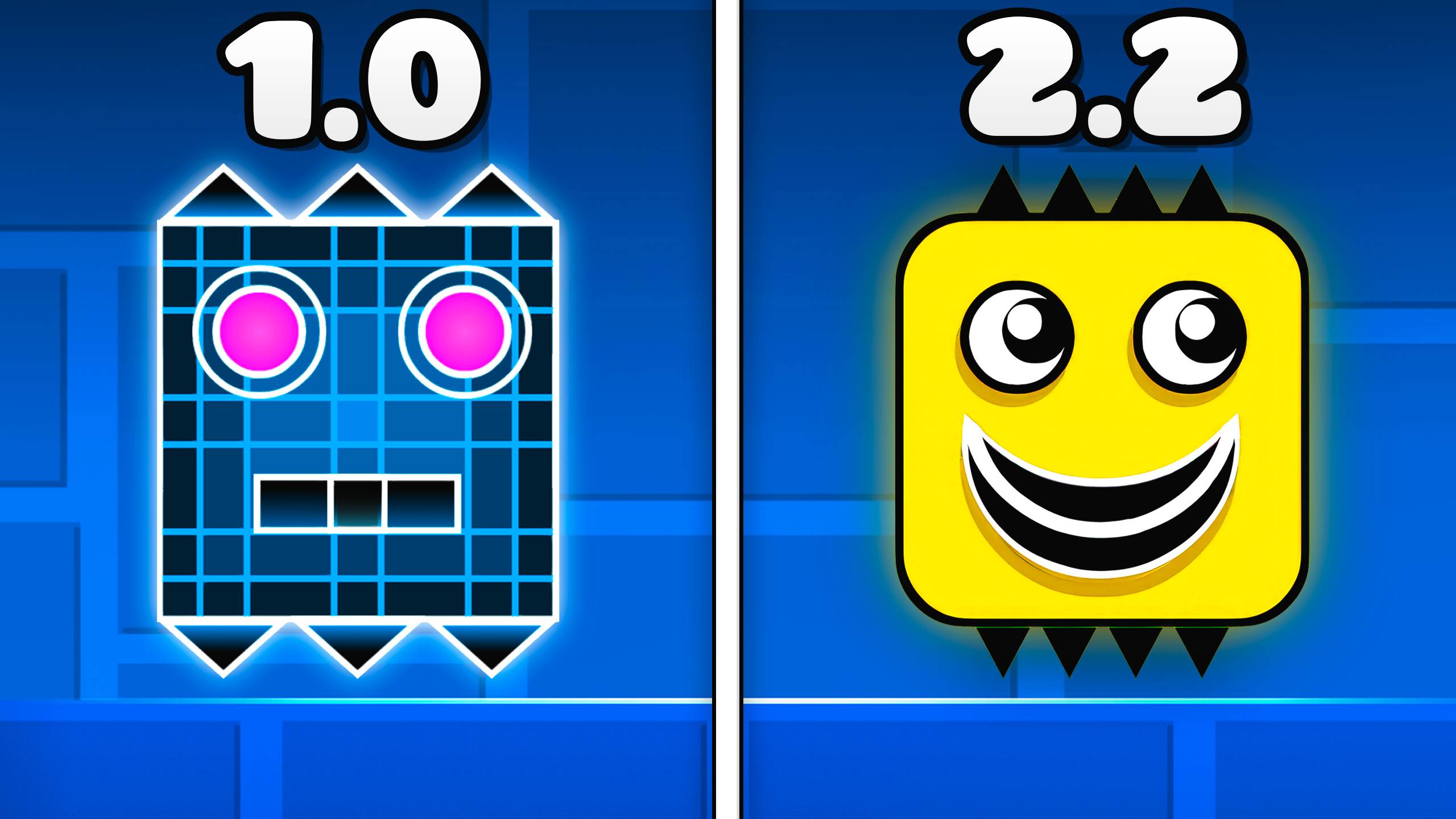 Улучшаю DEADLOCKED МОНСТРА в КАЖДОЙ ВЕРСИИ Geometry Dash смотреть онлайн