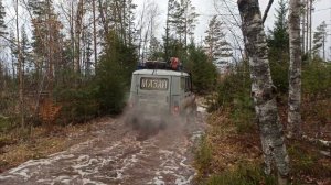 Бесов нос на УАЗе. Октябрь 2020.