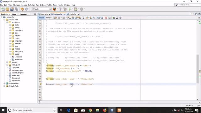 Codeigniter3.x Routing :Any Ids Part-08 | How To Pass Id On Url? | Url Mapping In Codeigniter 3 смотреть онлайн