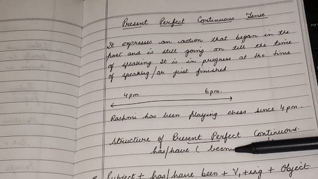 CLASS 5 PRESENT PERFECT CONTINUOUS TENSE смотреть онлайн